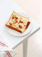 breakfast bread and nuts