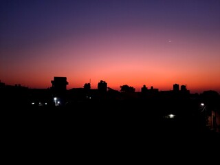 Fototapeta premium Morning Moon