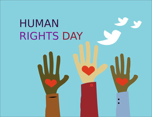 Human rights day on 10 December 