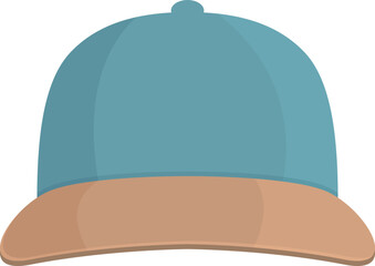 Baseball hat icon cartoon vector. Template hat. Uniform fashion