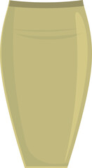 Elegant skirt icon cartoon vector. Mini dress. Party creative