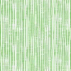 Abstract pattern with hand drawn lines. green stripes. Vector illustration