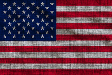 Fototapeta premium National flag of United States of America. USA. Background with flag of United States of America. USA