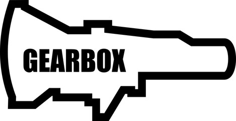 Gearbox icon graphics for the car