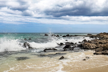Fototapeta na wymiar coast in fuerteventura