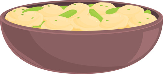 Rice icon cartoon vector. Food festival. Festive culture