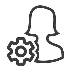 User Management sign icon