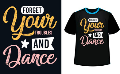 lettering Motivational T-shirt Design Template