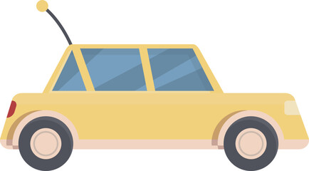 Car control icon cartoon vector. Radio rc. Model robot