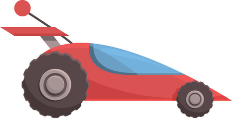 Remote car icon cartoon vector. Radio control. Small electric