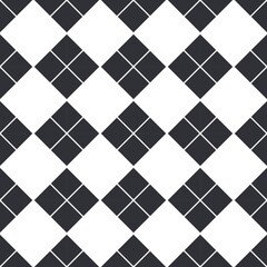 Seamless geometric pattern. black and white. 3d illustration. can be used in decorative design fashion clothes Bedding, curtains, tablecloths, cushions, gift wrapping paper