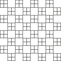 seamless geometric pattern black and white plus sign 3D illustration can be used in decorative design fashion clothes Bedding, curtains, tablecloths, cushions, gift wrapping paper