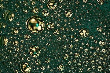 Multicolored bubbles abstract background design.