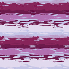Dry Brush Lines Seamless Vector Gradient Violet Pattern