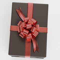 Realistic 3D Render of Gift