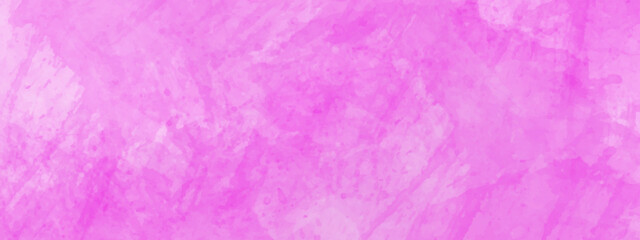 Fototapeta premium Pink watercolor illustration on white paper texture. Modern pink background with texture pink background with watercolor Pink scraped grungy background.