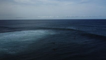 waves on the beach