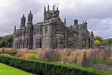 Obraz premium Margam castle at Margam Country Park - Wales
