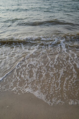 the beauty of the natural scenery on the beach