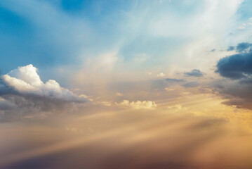 Fototapeta premium heavenly sunset