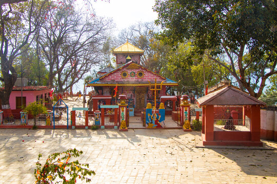 Hindu Temple of Doti in Khaptad National Park Nepal Himalayas