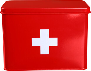 First aid kit - isolated image