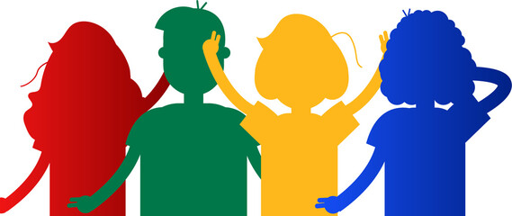 Youth day south africa cartoon illustration © Anna