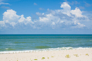 Clear, Blue Water on the Beach