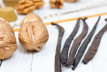 Christmas dessert ingredients