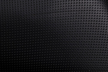 Black seat cover with simple patterns and textures. Can be used for background images