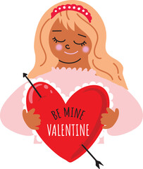 Valentine Love Element