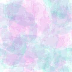 Watercolor seamless pattern, rainbow colors girly print, tie dye pastel background