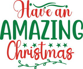 Fototapeta premium Christmas svg t shirt design cut files