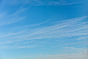 Obraz premium Blue sky with clouds