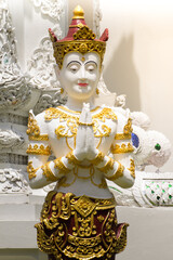 Thai angel statue in temple