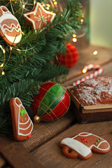 christmas tree and gifts