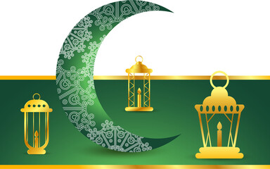 Islamic holiday ramadan illustration