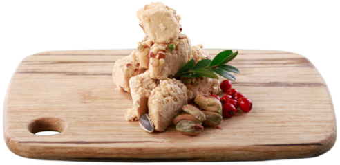 Arabic traditional sweets and berry on plate