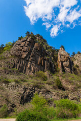 The Symphony of Stones is basalt rocks in the form of straight pipes