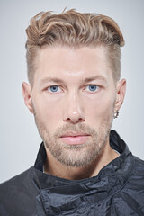 ambitious handsome man