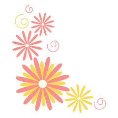 Flower Corner Decoration