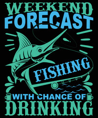 Fishing t shirt design