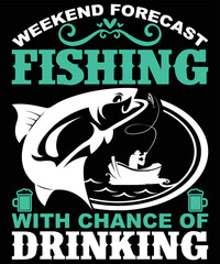 Fishing t shirt design