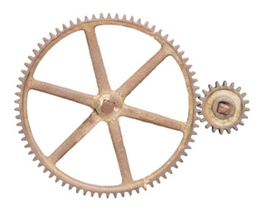 Rusty cogwheels