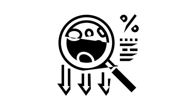 congenital dyserythropoietic anemia disease line icon animation