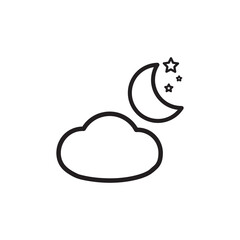 Modern weather icons. Flat vector illustration for Web, print, and Mobile App