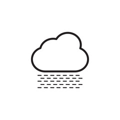 Modern weather icons. Flat vector illustration for Web, print, and Mobile App