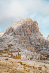 Fototapeta premium mountain top in dolomites