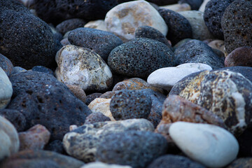 stones on the beach