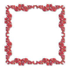Frame, in the style of an ornament, Vector illustration eps 10, Art.	
